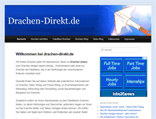 Tablet Screenshot of drachen-direkt.de